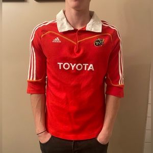 Munster rugby polo shirt vintage